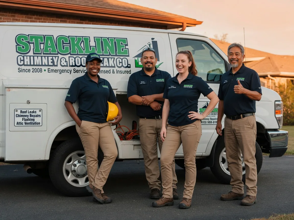 Chimney flashing repair company in Pacific City, OR